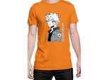 Maglietta Da Uomo Japan Manga Anime Comics Animation My Hero Anime Academia Katsuki, Man 3XL , Orange