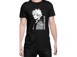 Maglietta Da Uomo Japan Manga Anime Comics Animation My Hero Anime Academia Katsuki, Man 2XL , Noir