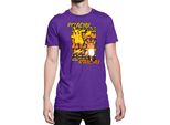 Maglietta Da Uomo Japan Anime Manga Pokemon Pikachu 01 Pikachu Light, Man 2XL , Lilas