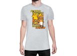 Maglietta Da Uomo Japan Anime Manga Pokemon Pikachu 01 Pikachu Light, Man S , Gris