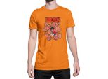 Maglietta Da Uomo Japan Anime Manga One Manga Piece Anime Punch One Manga Piece Anime Punch, Man L , Orange