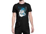 Maglietta Da Uomo Japan Anime Manga My Hero Anime Academia Izuku Midoriya Deku Izuku Midoriya Deku, Man S , Noir