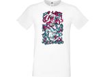 Maglietta Da Uomo Japan Manga Animation Comics Demon Anime Slayer Akaza 04 Var-005 Akaza Upper, Man 2XL , Blanc