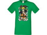 Maglietta Da Uomo Japan Manga Animation Comics Naruto Toad Sage Var-008 Toad Form, Man L , Vert