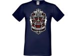 Maglietta Da Uomo Anime Manga Attack Anime On Titan 01 Beast Titans, Man 2XL , Bleu Foncé