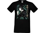 Maglietta Da Uomo Anime Manga Attack Anime On Titan Eren Yeager 03 Eren Yeager, Man 4XL , Noir