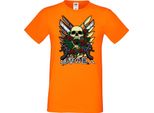 Maglietta Da Uomo Anime Manga Attack Anime On Titan 02 Beast Attack, Man M , Orange