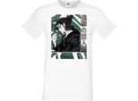 Maglietta Da Uomo Anime Manga Attack Anime On Titan Eren Yeager 03 Eren Yeager, Man 4XL , Blanc