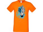 Maglietta Da Uomo Anime Manga Dragon Anime Manga Ball Z Goku Super Saiyan 01 Saiyan, Man 3XL , Orange