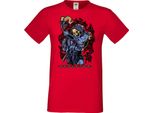 Maglietta Da Uomo Anime Manga Masters Of The Universe Skeletor Skeletor, Man L , Rouge