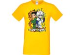 Maglietta Da Uomo Anime Manga Hunter Manga X Anime Hunter Gon Freecss Freecss, Man M , Jaune