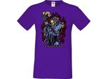 Maglietta Da Uomo Anime Manga Masters Of The Universe Skeletor Skeletor, Man S , Lilas