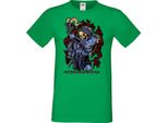 Maglietta Da Uomo Anime Manga Masters Of The Universe Skeletor Skeletor, Man L , Vert