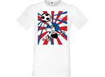 Maglietta Da Uomo Manga Anime Captain Tsubasa 03 Oozora, Man 3XL , Blanc