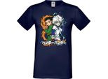 Maglietta Da Uomo Anime Manga Hunter Manga X Anime Hunter Gon Freecss Freecss, Man S , Bleu Foncé
