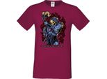 Maglietta Da Uomo Anime Manga Masters Of The Universe Skeletor Skeletor, Man S , Bordeaux