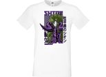 Maglietta Da Uomo Anime Manga Saint Anime Seiya Aries Shion, Man 5XL , Blanc