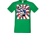 Maglietta Da Uomo Manga Anime Captain Tsubasa 03 Oozora, Man Xl , Vert