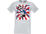 Maglietta Da Uomo Manga Anime Captain Tsubasa 03 Oozora, Man 2XL , Gris