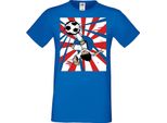 Maglietta Da Uomo Manga Anime Captain Tsubasa 03 Oozora, Man S , Bleu