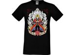 Maglietta Da Uomo Manga Anime Fullmetal Alchemist Edward Elric Fullmetal Edward, Man 4XL , Noir