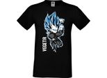 Maglietta Da Uomo Manga Anime Dragon Anime Manga Ball Z Vegeta Vegeta, Man 2XL , Noir