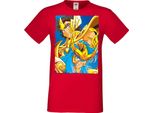 Maglietta Da Uomo Manga Anime Saint Anime Seiya Knights Of The Zodiac Saint Anime Seiya Knights Of The Zodiac, Man 3XL , Rouge