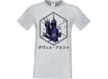 Maglietta Da Uomo Manga Anime Saint Anime Seiya Knights Of The Zodiac Dragon Shiryu Dragon Shiryu, Man L , Gris