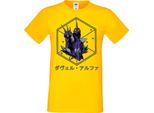 Maglietta Da Uomo Manga Anime Saint Anime Seiya Knights Of The Zodiac Dragon Shiryu Dragon Shiryu, Man 2XL , Jaune