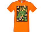 Maglietta Da Uomo Manga Anime Dragon Anime Manga Ball Z Shenron Shenron Dragon, Man Xl , Orange