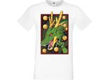 Maglietta Da Uomo Manga Anime Dragon Anime Manga Ball Z Shenron Shenron Dragon, Man 2XL , Blanc