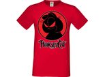 Maglietta Da Uomo Manga Anime Thundercats Garfield Garfield, Man 2XL , Rouge