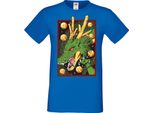 Maglietta Da Uomo Manga Anime Dragon Anime Manga Ball Z Shenron Shenron Dragon, Man M , Bleu