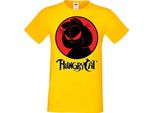 Maglietta Da Uomo Manga Anime Thundercats Garfield Garfield, Man S , Jaune