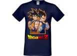 Maglietta Da Uomo Anime Manga Dragon Anime Manga Ball Z 01 Goku Vegeta, Man 2XL , Bleu Foncé