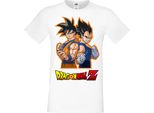 Maglietta Da Uomo Anime Manga Dragon Anime Manga Ball Z 01 Goku Vegeta, Man S , Blanc