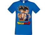 Maglietta Da Uomo Anime Manga Dragon Anime Manga Ball Z 01 Goku Vegeta, Man M , Bleu