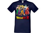 Maglietta Da Uomo Anime Manga Dragon Anime Manga Ball Z 12 Z-Fighters, Man 2XL , Bleu Foncé