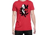 Maglietta Da Uomo Naruto Itachi Crows, Man M , Rouge