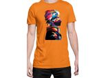 Maglietta Da Uomo Naruto Kakashi Hatake 06, Man S , Orange