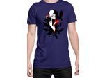 Maglietta Da Uomo Naruto Itachi Crows, Man S , Bleu Foncé