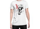 Maglietta Da Uomo Naruto Jiraiya 04, Man 4XL , Blanc