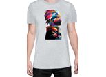 Maglietta Da Uomo Naruto Kakashi Hatake 06, Man Xl , Gris