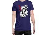 Maglietta Da Uomo Naruto Jiraiya 04, Man Xl , Bleu Foncé