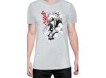 Maglietta Da Uomo Naruto Jiraiya 04, Man Xl , Gris