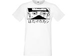 Maglietta Da Uomo Anime Manga Naruto Kakashi 03 Team 7 Sensei, Man 2XL , Blanc