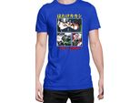 Maglietta Da Uomo Naruto Kakashi Hatake 08, Man 2XL , Bleu