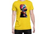 Maglietta Da Uomo Naruto Kakashi Hatake 06, Man S , Jaune