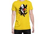 Maglietta Da Uomo Naruto Itachi Crows, Man 2XL , Jaune