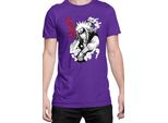 Maglietta Da Uomo Naruto Jiraiya 04, Man M , Lilas